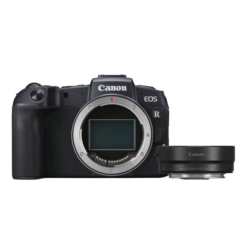 Canon EOS RP + EF to RF Mount Adapter
